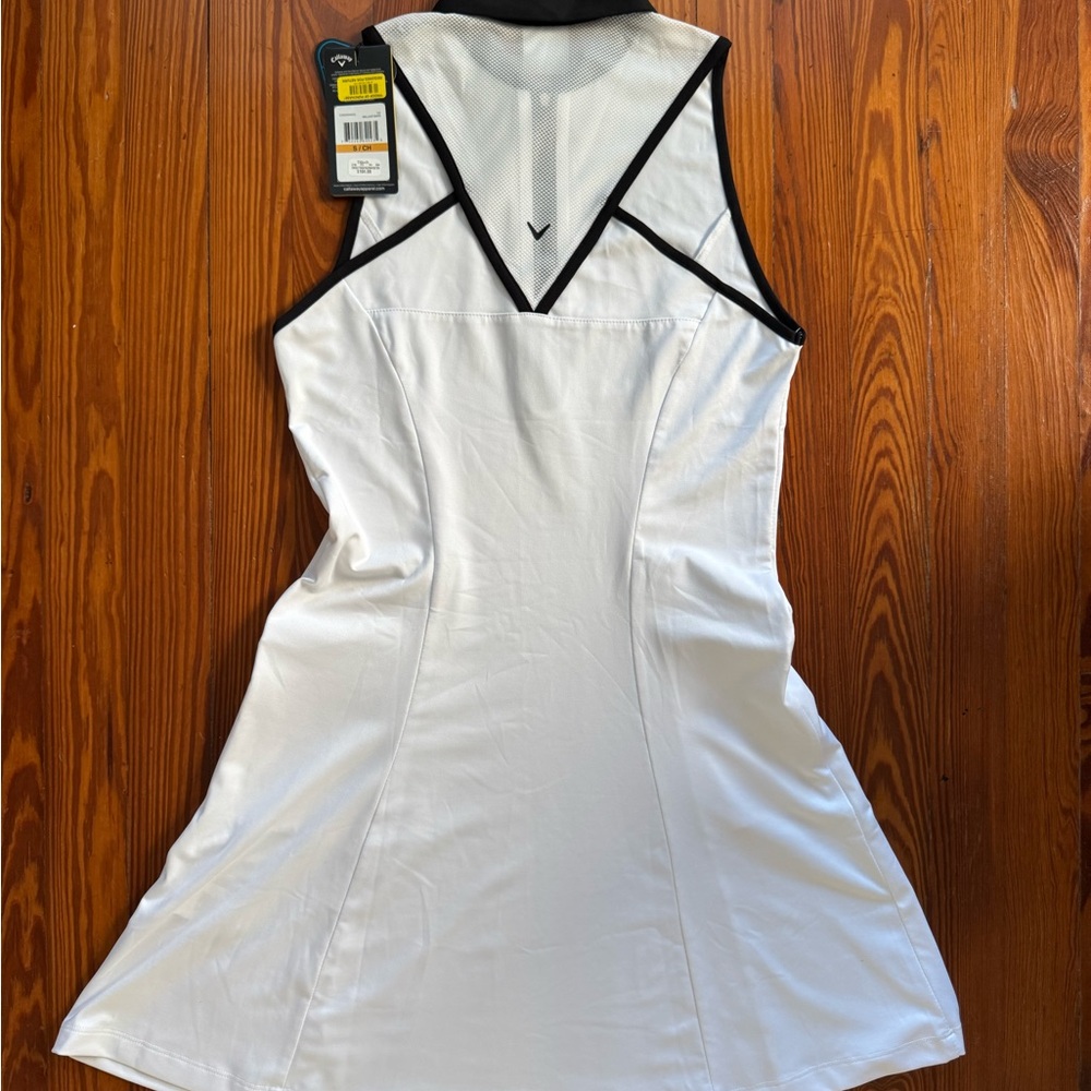 Callaway White and Black Women's Dress - Picture 7 of 9